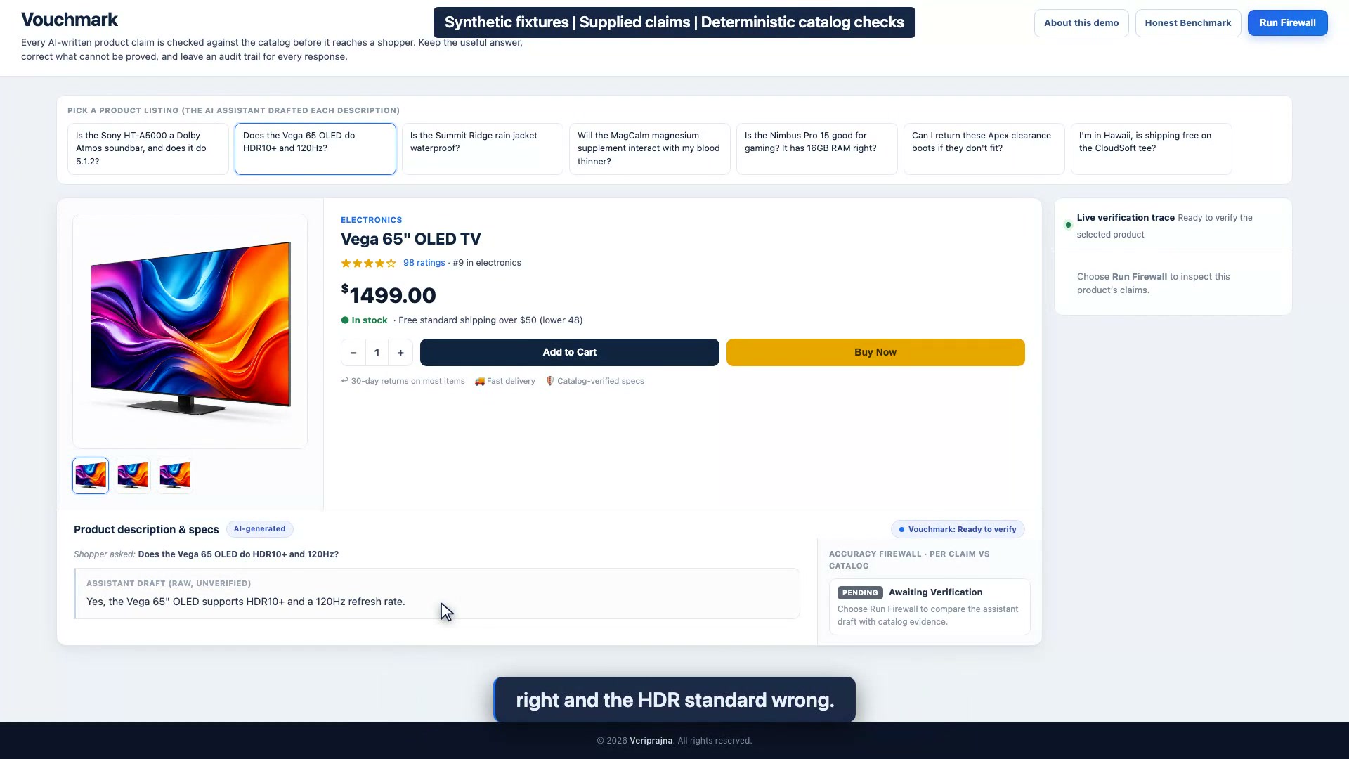 E-Commerce AI Accuracy & Reliability Engineering